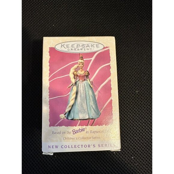 1997 Hallmark Keepsake Ornament Barbie As Rapunzel Childrens Collector Series Ne - Picture 2 of 6